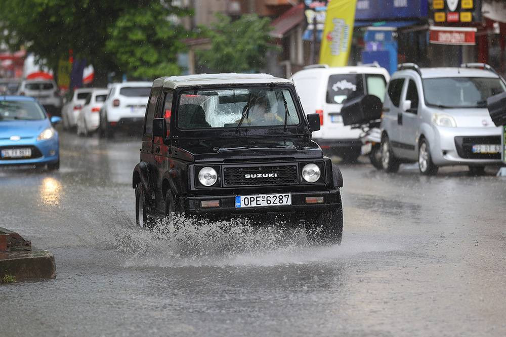 Trakya'da kuvvetli sağanak etkili oldu - Resim: 8